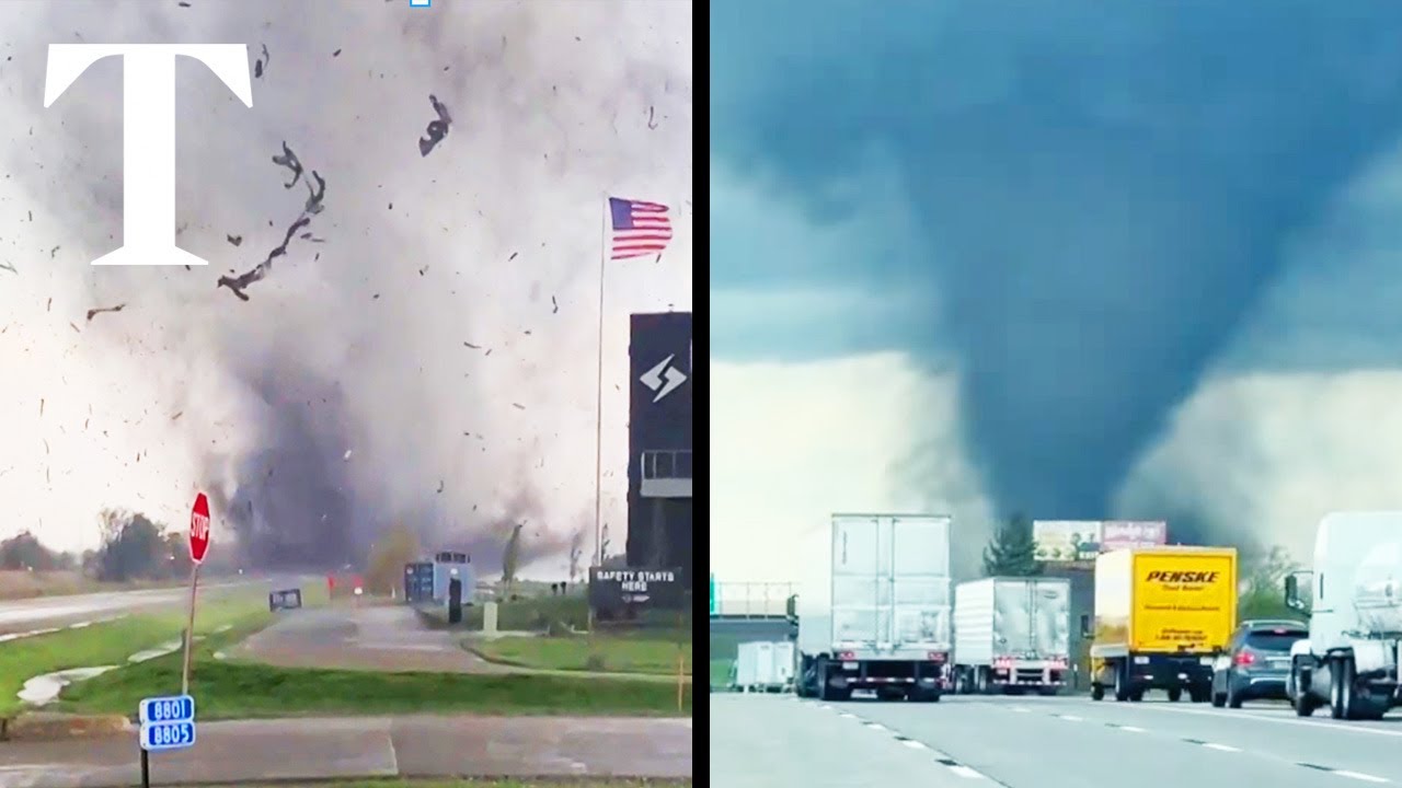 Tornado damage in nebraska